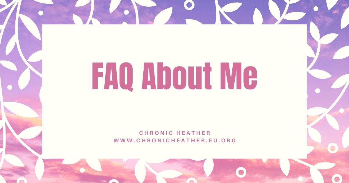 FAQ About Me