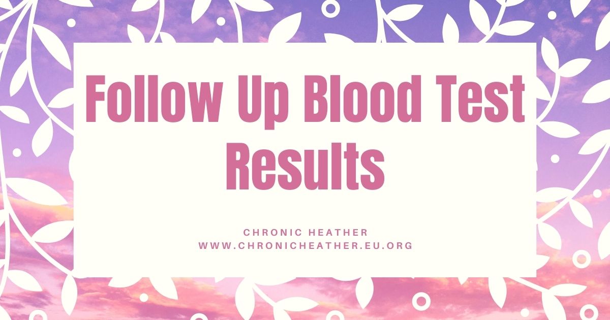 Follow Up Blood Test Results