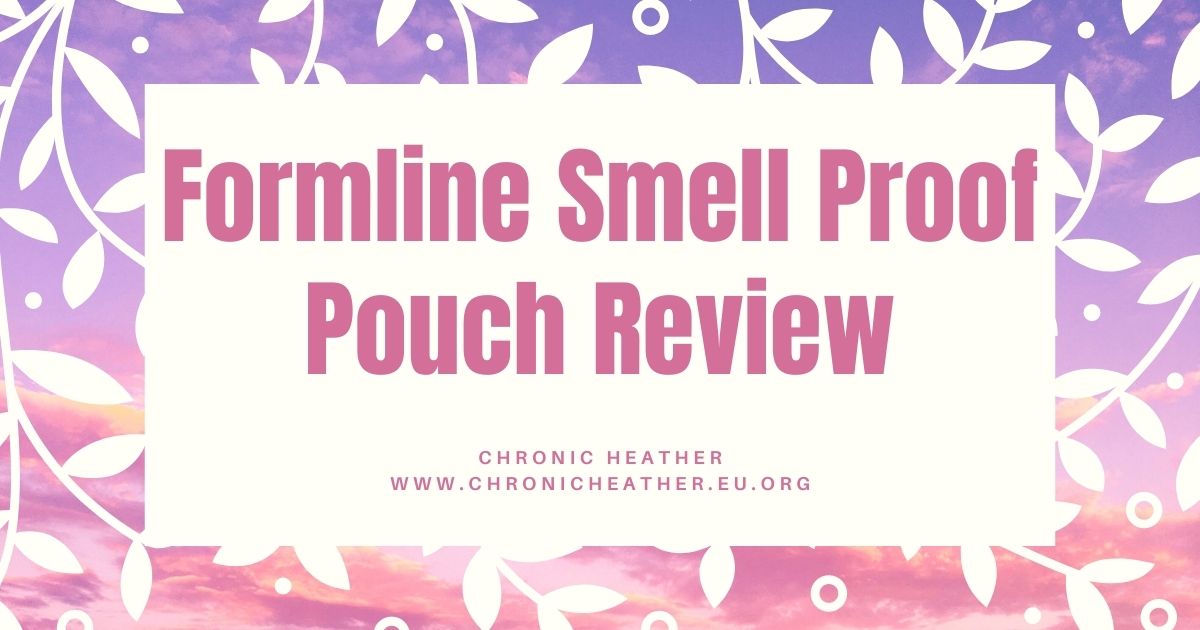 Formline Smell Proof Pouch Review