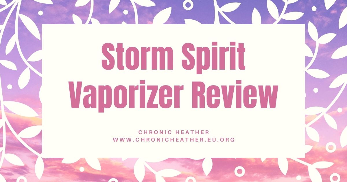 Storm Spirit Vaporizer Review